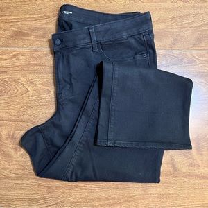 Old Navy NWOT Black Denim Mid Rise Kicker Bootcut Jeans Plus size 20